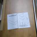 Plank+Beam Forma Coffee Table, 54 Inch Modern Coffee Table with Shelf, Contemporary Center Table with Storage Space, Rectangle Tea Table with Storage, Pecan