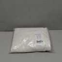 NICETOWN Ivory Sheer Linen Curtains 84 Inch Length for Bedroom Living Room 2 Panels, Ivory Rod Pocket & Back Tab Semi Sheer Drapes Privacy Semitransparent Farmhouse Window Treatment, W52 x L84