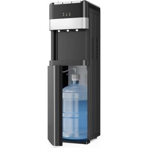 NEWBULIG Bottom Loading Water Dispenser for 5 Gallon Bottle, Water Cooler
Child Safety Lock, Quiet Under 50dB, Hot, Cold & Room Temp Spouts, ABS Construction, Home Office Fit, Stainless Steel