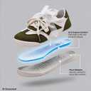 3 x Women's Lace Detail Casual Sneakers | Elegant Ribbon Lace-Up with Cushioned Arch Support, Breathable Knit & Lightweight Thin Sole for All-Day Comfort Walking