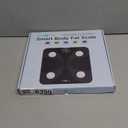 Scale for Body Weight and Fat Percentage, RunSTAR Digital Accurate Bathroom Smart Scale with Large Display, FSA&HSA Eligible 13 Body Composition Analyzer Sync App (Black)