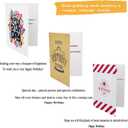 60 Unique Birthday Cards - Assorted Happy Birthday Cards, 5 x 7 inches, With Messages, Envelopes & Stickers in Bulk Boxed Set, 5 inches by 7 inches