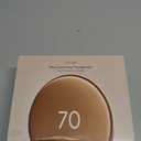 Google Nest Learning Thermostat (4th Gen, 2024) with Nest Temperature Sensor - Energy Saving Smart Thermostat - Compatible with Alexa, Apple HomeKit and Google Home App - Polished Gold