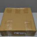 Round Side Table, Small End Table for Small Space, Modern Accent Table with Solid Wood Leg, Easy Assembly for Living Room, Bedroom, Corners, and Office (Rustic Brown)