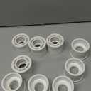10Pack 1-1/2"x 3/4" PVC DWV Reducing Bush Adapter Pipe Fitting SCH40 PVC Reducer Bushing (Socket x Socket) PVC Pipe Reducing Bushing Fitting for Home Sewer Plumbing