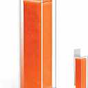 Acrylic Football End Zone Pylon Display Case With Mirrored Football Pylons Display Box For Football Marker Pole Use, 4.92" X 4.92" X 18.7"