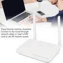 4G LTE Router with SIM Card Slot, 300Mbps Wire Less Mobile Wi Fi Hotspot Routers with 2 Antennas, LAN WAN Ports, Support Up to 32 Users, for Home Office (US Plug 100‑240V)