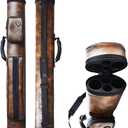 2x2 Hard cue case Pool Cue Billiard Stick Carrying Case