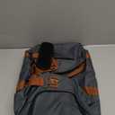 Kuston Sports Gym Bag with Shoe Compartment&Wet Pocket,Travel Duffel bag,Weekend Bag,Workout Bag Suitable for Men and Women (dark grey)