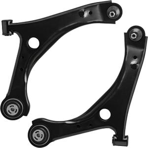 Detroit Axle - 2pc Front Lower Control Arms for Dodge Grand Caravan Chrysler Town & Country Ram C/V Volkswagen Routan, Lower Control Arms & Ball Joints Assembly Set Replacement