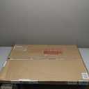 WEER Black Bathroom Mirror for Wall, 24X30 Inch Matte Black Mirror, Rectangular Black Metal Framed Vanity Mirror with Tempered Glass, Rounded Corner, Anti-Rust (Horizontal/Vertical)