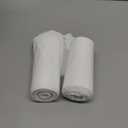 TECHSHARE Small Garbage Bags 4 Gallon - 105 Count Trash Can Liners for Bathroom, Office, Bedroom - Mini White HDPE Plastic Waste Basket Bags, Value Pack for Daily Use, Fits Small Trash Cans