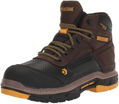Wolverine Overpass 6" Mid Composite Toe Waterproof Work Boot 7.5