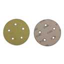 BHA 5" Inch 5 Hole Hook and Loop Sanding Discs for Orbital DA Sanders - 100 Pack (220 Grit)