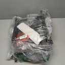 Huuger Nightstand with Charging Station, 27.6 Inch End Table Bedside Table with USB Ports and Outlets, Fabric Drawers, Night Stand for Bedroom, Charcoal Gray