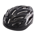  Adult Bike Helmet, Adjustable Multi-Sport Protective Mountain Road Helmet for Men, Black, One-size
