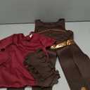 fun shack Gladiator Costume Kids Roman Soldier Boys Halloween Costume (Small)