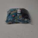 Akokvlar 8pcs Arabian Princess Costume for Women Adult Dress with Accessories Wig (Large, Blue)