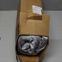 Blissful Diary Vegan Leather Baby Changing Pad with Waterproof & Wipe-Clean PU Cover, Standard Size Cozy Diaper Changing Pad for Dresser and Table, Light Gray