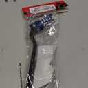 Tusk Folding Shift Lever Black/Blue Tip Compatible with Honda TRX 400EX 1999-2008/Compatible with Yamaha Raptor 700 2006-2025