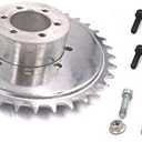 CDHPOWER Adapter and Sprocket 36T for Mag Wheel-Motorized Bicycle