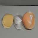 Zaruatu Silicone Shoulder Pads for Women Clothing Soft Adhesive Shoulder Pads for Women Anti Slip Enhancer Shoulder Pads for Jackets Dress Suits ( Yellow & Skin & Clear)