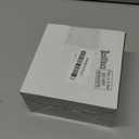 2 Pcs 6 Oz/ 180 ml Clear Pump Dispenser Bottle with Metal Flip Cover Glass Nail Polish Remover Push Down Dispenser Bottle Refillable Push Down Pump Dispenser Press Container for Makeup Remover (Rectangle)