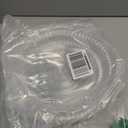 Supellectilem 10" Plastic Disposable Pie Containers with Hinged Locking Lids | 5 Round Pie Keepers/Flan Cake Containers for Transport