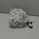 131 FT 1280 LED Christmas Lights Outdoor Decorations Super Long Clear Wire String Lights Plug in 240 Drops 8 Modes Memory Timer Curtain Fairy Lights Waterproof for Holiday Wedding Party-Red and Green