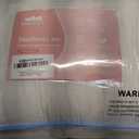 White Queen Comforter Set - 3 Pieces Seersucker Lightweight Bedding Comforter Sets (1 Soft Fluffy Comforter & 2 Pillowcases) - All Seasons Cozy Modern Bed Sets