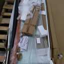 DreamLine Prism 34 1/8 inch x 72 inch Frameless Neo-Angle Pivot Shower Enclosure in Matte Black