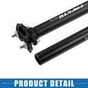 Bike Bicycle Seatpost Adjustable Seat Post for Mountain MTB Road Bike BMX Aluminum Alloy, Size: 27.2mmx350mm