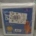 XPCARE 50 Count Disposable Male Dog Diapers, Male Dog Wraps,Super Absorbent Leak-Proof Fit (Large)