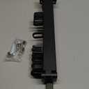 Abiglifty Clothes Drying Rack Wall Mounted, Laundry Drying Rack Collapsible, Foldable & Retractablewith 18 Hooks for Indoor/Outdoor Use inLaundry Room, Bathroom & Balcony (Black)