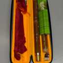 C Key Dizi Bitter Bamboo Flute for Beginners with Free Membrane & Glue & Protector Set Traditional Chinese InstrumentKey of C/Bitter Bamboo