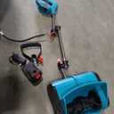 Heavy Type Motorized Snow Sweepers Body Weatherproofed Storage Winter Ready Driveway Maintenance Appliance Household Snow Clearing Tool