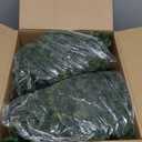 22''T Artificial Cedar Topiary Ball Tree 2 Pack, Outdoors Artificial Shrubs Faux Plants Uv Rated Perfect for Outdoor, Indoor - Easy to Install.