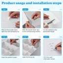 Mity rain 2-Pack Foldable Trading Card Storage Box with 10 Plastic Dividers & 20 Clips - DIY Customizable Card Organizer Holds 3500+ Cards, Magnetic Closure Deck Box for card Collectors