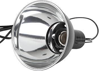 Dome Reptile Lamp, Heat Lamp Fixture, Reptile Lighting for Terrariums, Vivariums, and Pet Enclosures for Reptile Owners, Breeders, and Pet