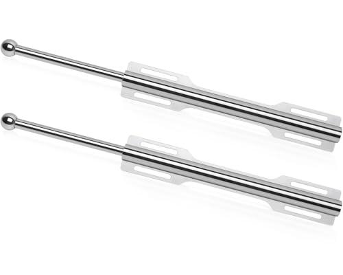 FIRJOY 12" Valet Rod for Closet Pull Out (2 Pack, Chrome)