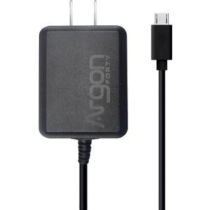 Argon 5.25V 3A Power Supply for Raspberry Pi 3 & Zero | UL Listed Micro USB Charger | Stable 5.25V Output Prevents Undervoltage | 3.3ft Built-in Cable | 100-240V AC Adapter