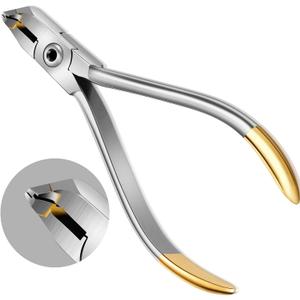 Stainless Steel Orthodontic Wire Cutter Pliers, Braces Removal Tool for Cutting Titanium Alloy Archwire, Tooth Pulling Kit