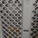 Toddleroo by North States - Renew 100% Recycled Plastic Baby Gate for Doorway; Sturdy for Indoor & Outdoor Use: Pressure Mounted, No Drill Gate; Made in USA; 26" to 42" Wide, 26" Tall; Pure White