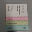 Dew Well - Deodorant Wipes Variety 50 Pack (Mint, Rose, Cucumber)