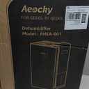 4500 Sq.Ft Energy Star Most Efficient 2025 Dehumidifier,AEOCKY Max 80 Pint/Day Smart Compressor Dehumidifier with Drain Hose, Intelligent Humidistat,for Basement,Bedroom,Home,Bathroom