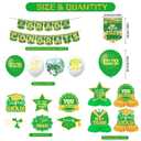 2 x Staplefor Graduation Decorations 2026 Green and Gold Party Decor Set include Congrats Grad Banner Graduation Backdrop Class of 2026 Balloons Party Supplies for High School & College Celebrations