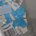 Happiest Birthday On Earth Banner,Castle Theme Bday Banner,Princess Birthday Party Decorations,Baby Shower Party Supplies for Girls Blue