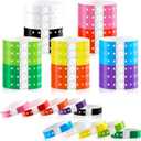 Henoyso 300 Pcs Plastic Wristbands for Events Vinyl Plastic Bracelet Wristbands Arm Band Identification for Party(Multicolor)