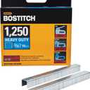 BOSTITCH Staples, Heavy Duty, 3/8 Inch, 1250 Piece (BTHT73531)