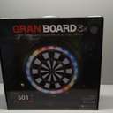 GRAN BOARD 3s LED Bluetooth Dartboard, Blue, with Special Bracket